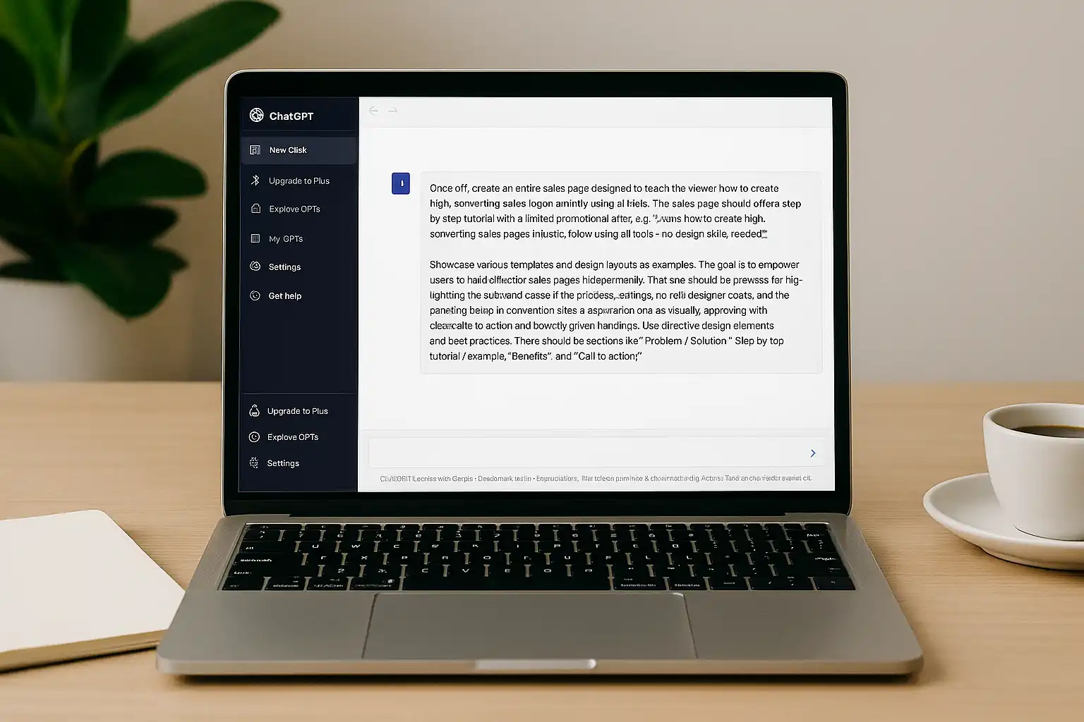 Imagem representando configuração do GPT
